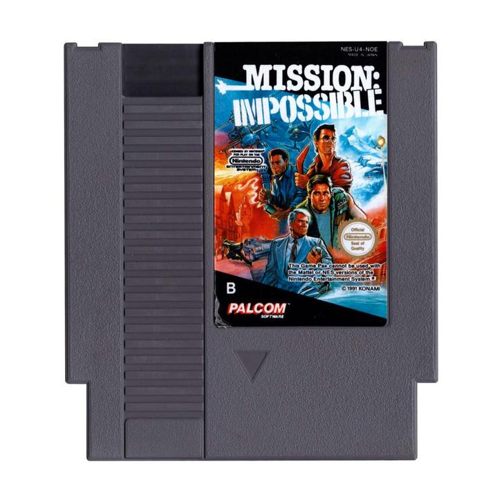 NES Mission Impossible (Losse Cassette), Spelcomputers en Games, Games | Nintendo NES, Zo goed als nieuw, Verzenden