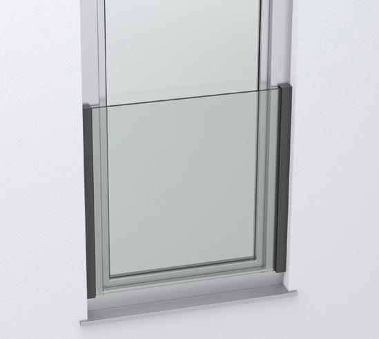 Frans balkon Lyon-Antracietgrijs (RAL 7016)16-900 mm-Zijdeli, Doe-het-zelf en Verbouw, Glas en Ramen, Nieuw, Ophalen of Verzenden