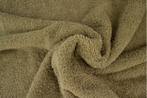 10 meter badstof - Taupe - 150cm breed, Overige kleuren, 120 cm of meer, Ophalen of Verzenden, Katoen