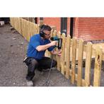 Silverline Pneumatische tacker - 90 mm - Verstelbare diep..., Ophalen of Verzenden, Nieuw