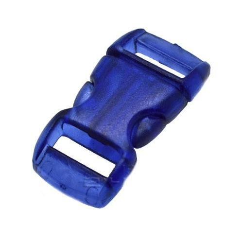 Paracord buckle / sluiting - Donker Blauw transparant #33, Hobby en Vrije tijd, Kralen en Sieraden maken, Overige typen, Nieuw