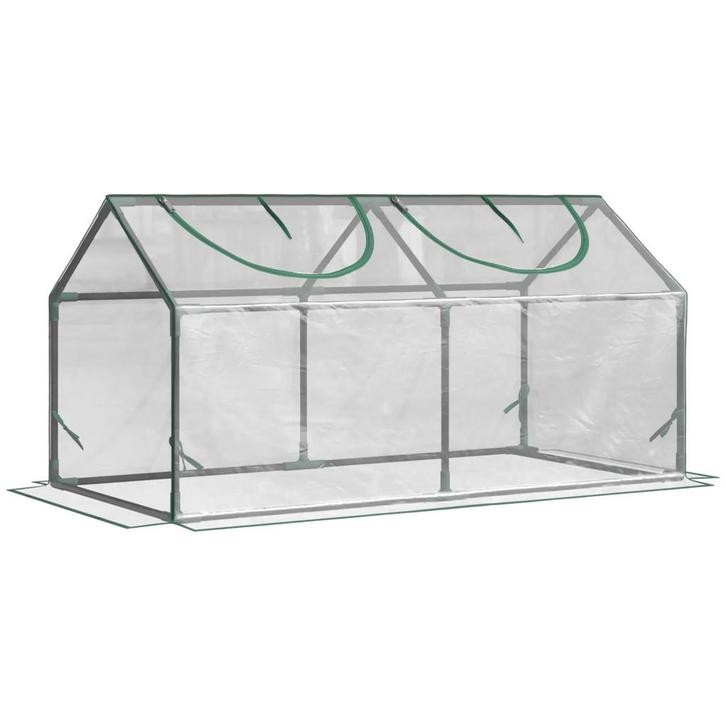 TRUUSK Foliekas 120x60x60 cm - PVC Materiaal - Transparant T, Tuin en Terras, Tuintafels, Nieuw, Verzenden