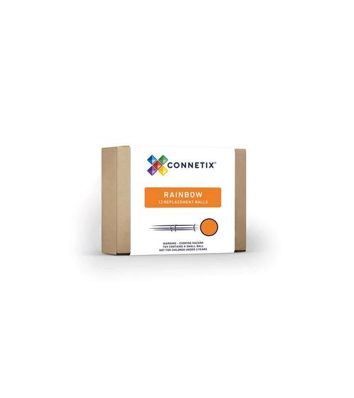 CONNETIX - 12 Reserve ballen voor Ball Run Rainbow, Kinderen en Baby's, Speelgoed | Overig