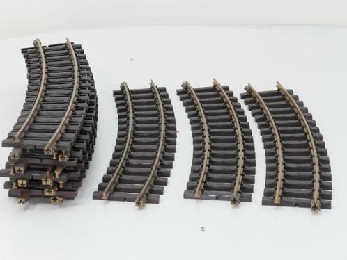 LGB 16000 Set 12St. Gebogenes Gleis,R3,22.5 Grad, Met Zij..., Hobby en Vrije tijd, Modeltreinen | Overige schalen, Rails, Gebruikt