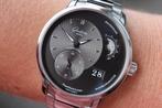 Horloge Glashütte Original PanoMaticLunar 07/2021, Sieraden, Tassen en Uiterlijk, Overige merken, Leer, Staal, Polshorloge