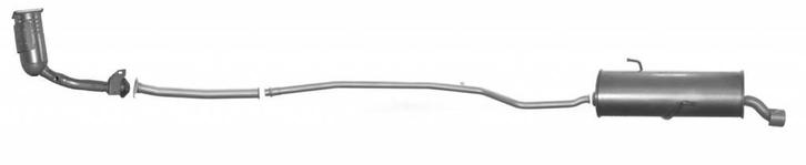 Complete uitlaat + katalysator Peugeot 206 1.4, Auto-onderdelen, Uitlaatsystemen, Nieuw, Verzenden