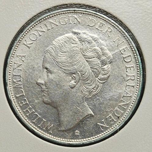 Nederland. Wilhelmina. 2 1/2 Gulden 1939 (Zonder, Postzegels en Munten, Munten | Nederland