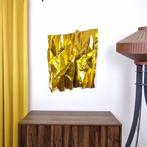 José Soler Art - Steel Silk. Gold - XL, Antiek en Kunst