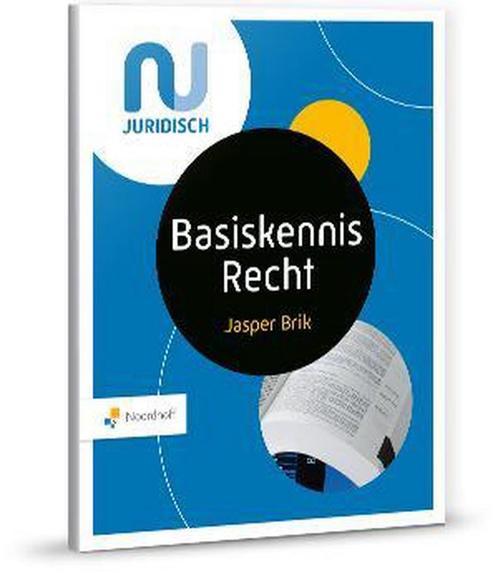 9789001734749 Basiskennis Recht LB Jasper Brik, Boeken, Schoolboeken, Nieuw, Verzenden