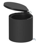 Ronde inbouw afvalemmer, inhoud 10 liter, antraciet, Nieuw