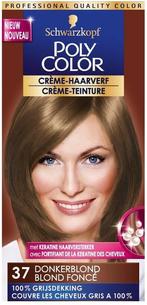 SCHWARZKOPF POLY COLOR CRÈME-HAARVERF 37 DONKERBLOND PAK 1.., Verzenden, Nieuw