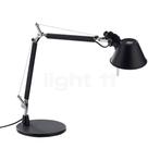 Artemide Tolomeo Micro Tavolo, zwart - met tafelvoet, Huis en Inrichting, Lampen | Tafellampen, Verzenden, Nieuw