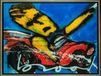 Herman Brood | Giclée: &#39;N Dag Uut, Afmeting: 90cm x 120cm, Antiek en Kunst, Kunst | Litho's en Zeefdrukken, Ophalen of Verzenden