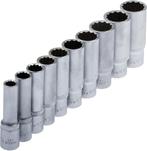 Doppenset - 3/8 Aansluiting - 10-delig - 12-kant - 8 Tot 19, Ophalen of Verzenden, Nieuw