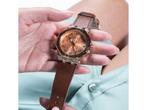 Guess Watches GW0547L2 Horloge Roségoud Bruin, Verzenden, Nieuw