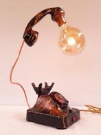 Lampada telefono - Tafellamp - raam - metaal - bacheliet, Antiek en Kunst