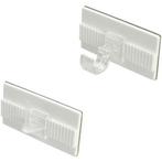 Liedeco Bandjes voor vitrage / ruitstang (set, 2 stuks), Verzenden, Nieuw
