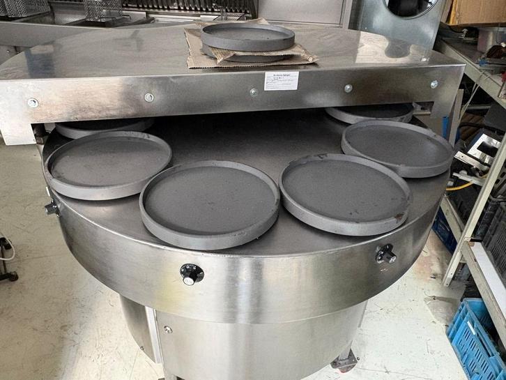 industriële 8 pans pannenkoekenmachine pannenkoeken carrouse, Zakelijke goederen, Horeca | Keukenapparatuur, Ophalen of Verzenden