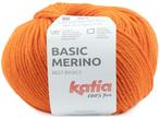 Katia Basic Merino - 97 oranje - Wol/Acryl Garen, Hobby en Vrije tijd, Breien en Haken, Ophalen of Verzenden, Nieuw