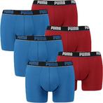 Puma Boxershort 6 pack pack Blue red, Verzenden
