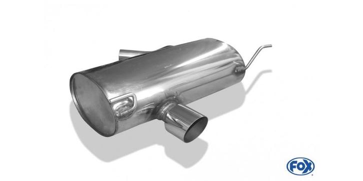 FOX BMW E87 120i einddemper - 1x80 type 14, Auto-onderdelen, Uitlaatsystemen, Nieuw, Verzenden