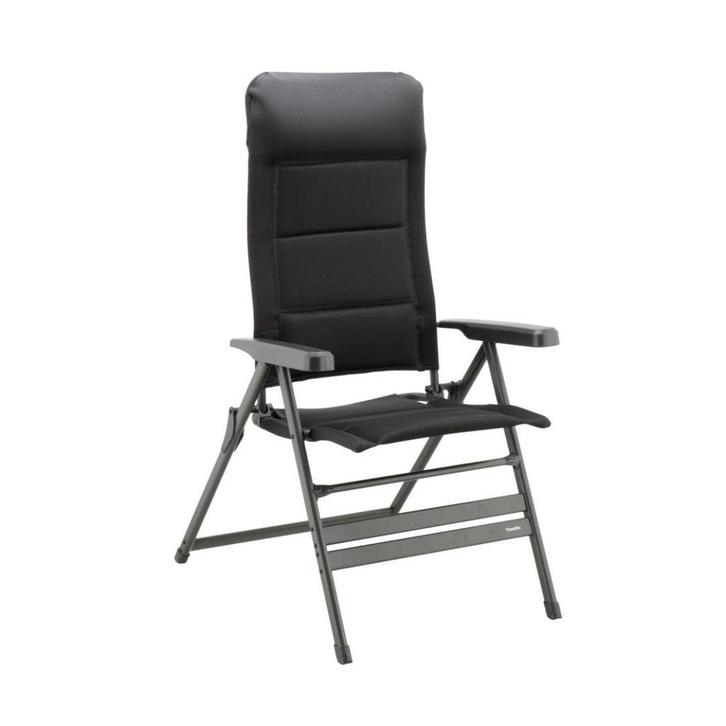 Travellife Barletta standenstoel comfort XL dark grey, Caravans en Kamperen, Kampeeraccessoires, Nieuw, Ophalen of Verzenden