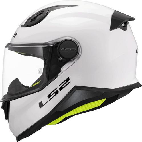 LS2 FF812 Kid Solid Wit Kinder Integraalhelm, Motoren, Kleding | Motorhelmen, Integraalhelm, Heren, L, Nieuw met kaartje, Overige merken