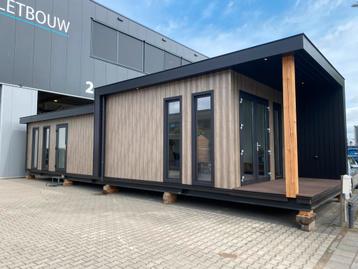 Mantelzorgwoning Qube met betonvloer + warmtepomp 14m x 4.2m beschikbaar voor biedingen