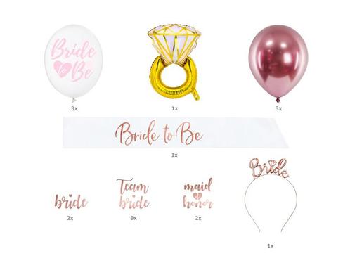 Versiering Pakket Bride To Be 23 delig, Hobby en Vrije tijd, Feestartikelen, Nieuw, Verzenden
