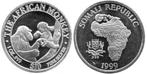 Somalische Aap 1 oz 1999 (10.000 oplage), Zilver, Losse munt, Overige landen, Verzenden