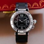 Cartier - Pasha Seatimer Black - Zonder Minimumprijs - 2790, Nieuw