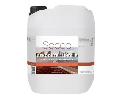 Secco Gekookte Lijnolie | 25 liter, Doe-het-zelf en Verbouw, Verf, Beits en Lak, Verzenden