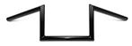 1 inch (25,4mm) Stuur Square 18cm Zwart voor Harley-Davidson, Verzenden, Nieuw
