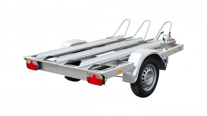 Motortrailer Stema MT750 BS3 voor 3 motoren ongeremd, Auto diversen, Aanhangers en Bagagewagens, Ophalen of Verzenden