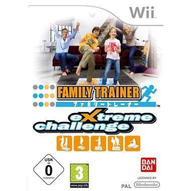 Family Trainer Extreme Challenge Wii Morgen in huis!, Spelcomputers en Games, Games | Nintendo Wii, 1 speler, Zo goed als nieuw