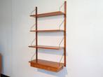 Deens vintage wandsysteem teak, Ophalen, Gebruikt, 100 tot 150 cm, Teakhout