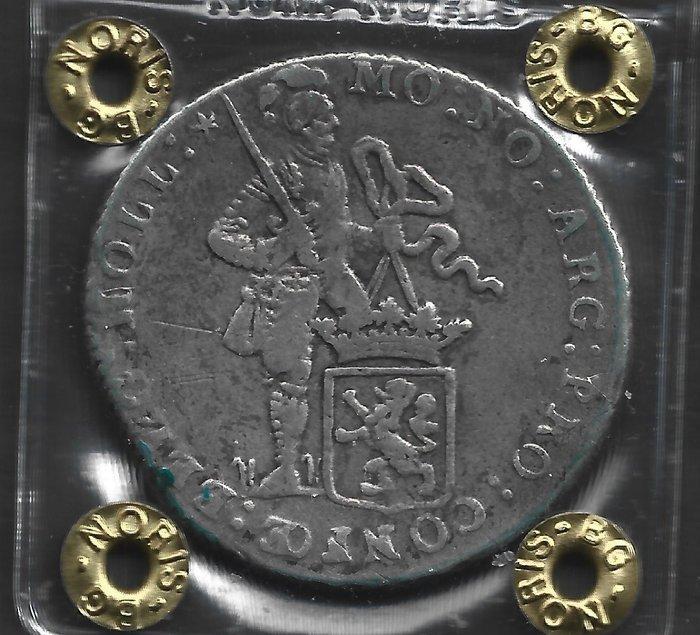 Nederland, de Bataafse Republiek Rijksdaalder 1800, Postzegels en Munten, Munten | Nederland