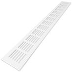 Ventilatiestrip aluminium LxH 500 x 60mm (G61-5006W), Verzenden, Nieuw