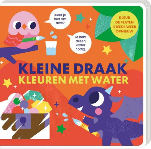 Boek: Kleuren met water - Kleine draak - (als nieuw), Boeken, Overige Boeken, Zo goed als nieuw, Verzenden