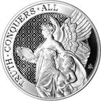 St. Helena Truth Conquers All 5 oz St. Helena 2022, Verzenden, Losse munt, Zilver