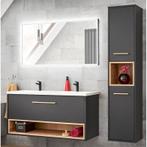 Badkamermeubel Kozani 120CM (Badkamermeubels), Huis en Inrichting, Badkamer | Badkamermeubels, Ophalen of Verzenden, Nieuw
