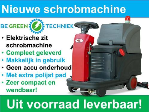 Nieuwe zit schrobmachine en zuigt, super compact en wendbaar, Doe-het-zelf en Verbouw, Reinigingsmachines, Schrobmachine, Nieuw