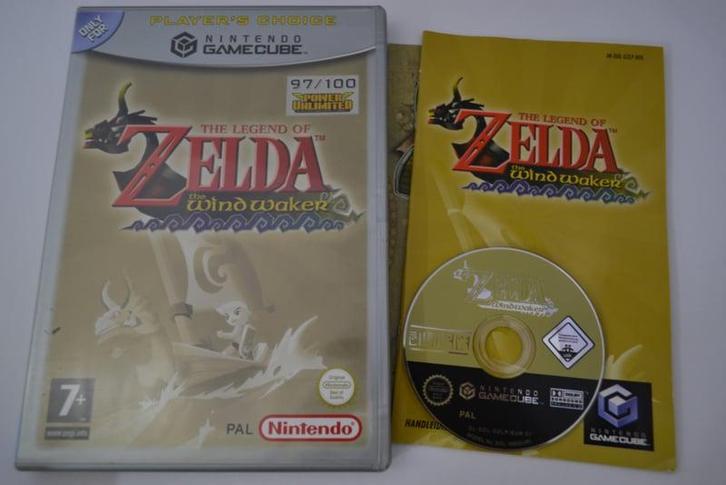 The Legend of Zelda - The Wind Waker - Players Choice (GC, Spelcomputers en Games, Games | Nintendo GameCube, Zo goed als nieuw