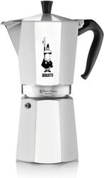 Bialetti Moka Express Espressomachine, Aluminium, Grijs, 6 K, Verzenden, Nieuw