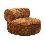 *WOONWINKEL* Dutchbone Tilbury Ronde Lounge Fauteuil Oranje, Huis en Inrichting, Fauteuils, Verzenden, Nieuw, Stof