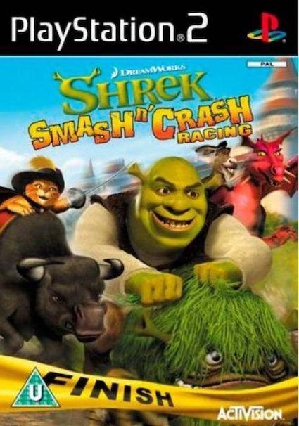 Shrek Smash N Crash Racing (PS2 Games) (Playstation 2), Spelcomputers en Games, Games | Sony PlayStation 2, Zo goed als nieuw