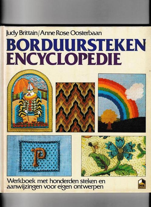 Borduurstekenencyclopedie 9789021017952 Brittain, Boeken, Hobby en Vrije tijd, Gelezen, Verzenden