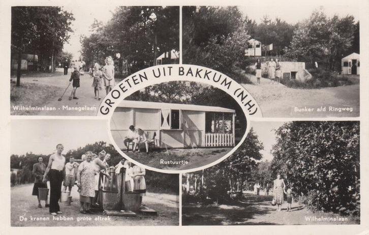 BAKKUM (N. H.) - Meerluik Groeten uit Bakkum (N.H.), Verzamelen, Ansichtkaarten | Nederland, Verzenden