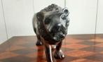 Beeld, Leeuw - 11 cm - Hout