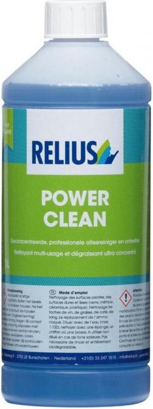 Relius Power Clean 1 liter, Doe-het-zelf en Verbouw, Verf, Beits en Lak, Nieuw, Ophalen of Verzenden